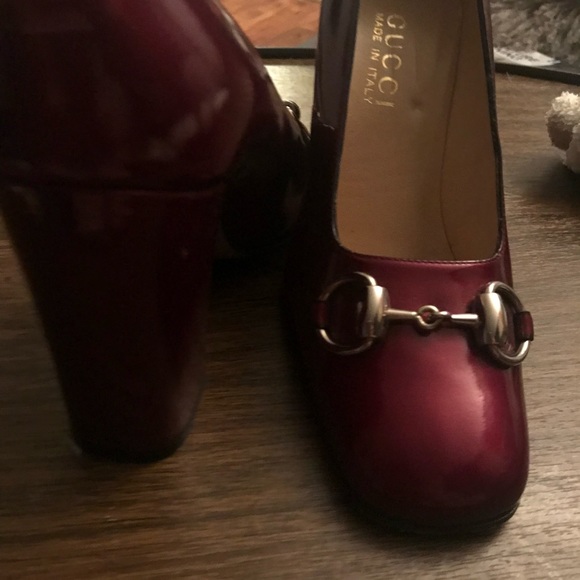 Gucci women patent leather